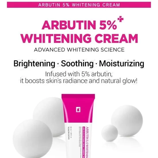 Tosowoong - Arbutin 5 Whitening Cream 50g 1-550x550h.jpg Tosowoong - Arbutin 5 Whitening Cream 50g 1-550x550h.jpg