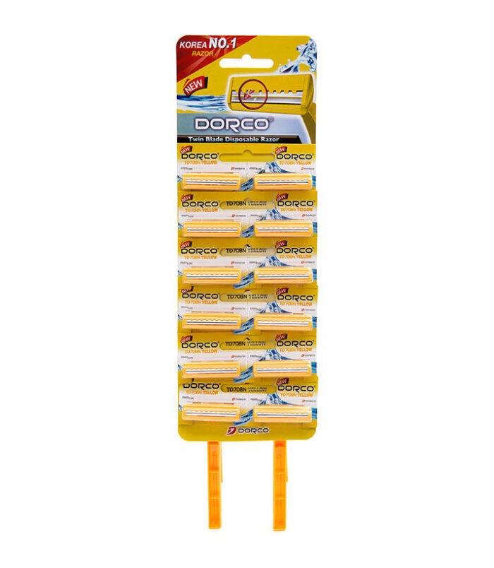 dorco-razor-td708n-yellow